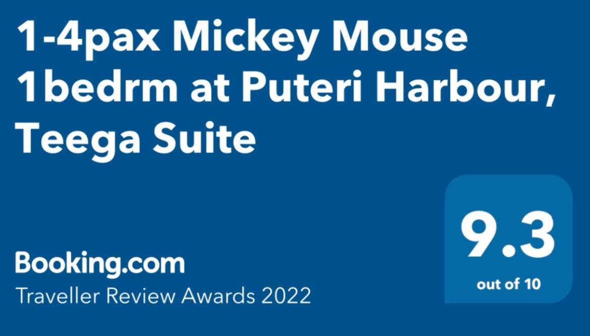1-4Pax Mickey Mouse 1Bedrm At Puteri Harbour, Teega Suite Nusajaya  Eksteriør billede